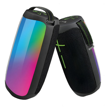 Parlante Bluetooth Portátil Klip Xtreme ZoundFire Pro con Luces LED Dinámicas y Protección IPX6