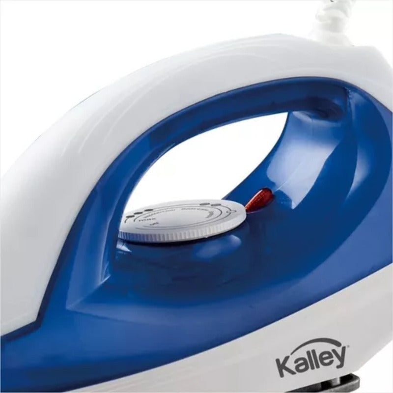 Plancha Seca Kalley K-mps100p Color Blanco/azul