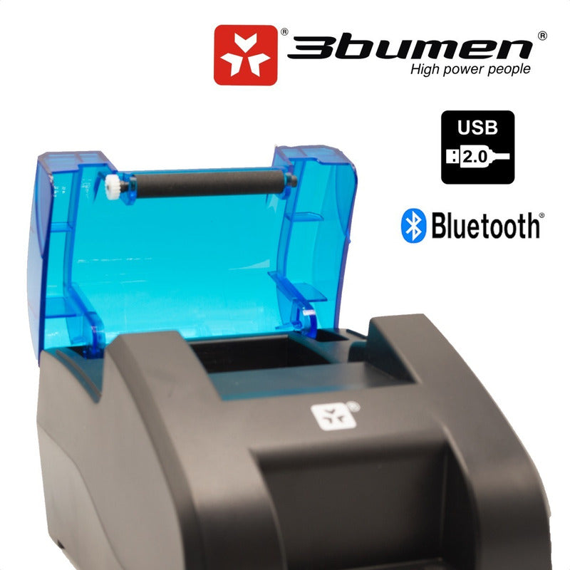 Impresora Térmica Pos 58mm Usb / Bluetooth + Lector Wireless