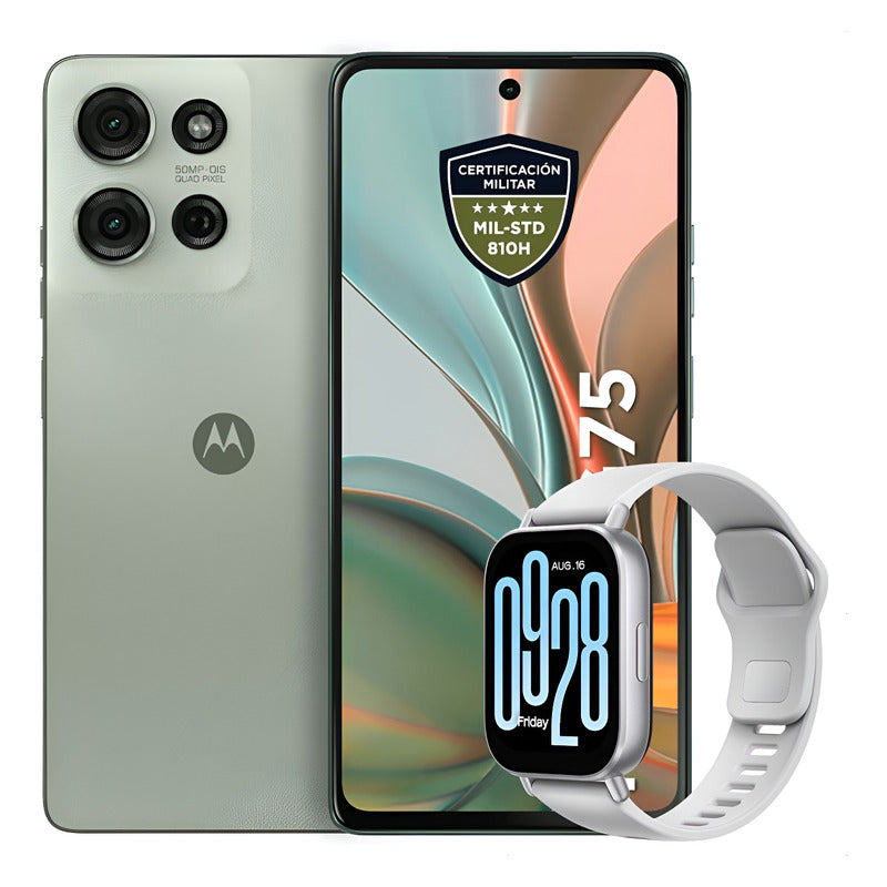 Celular Motorola Moto G75 5g 256gb/8gb Vrd + Watch 5 Active