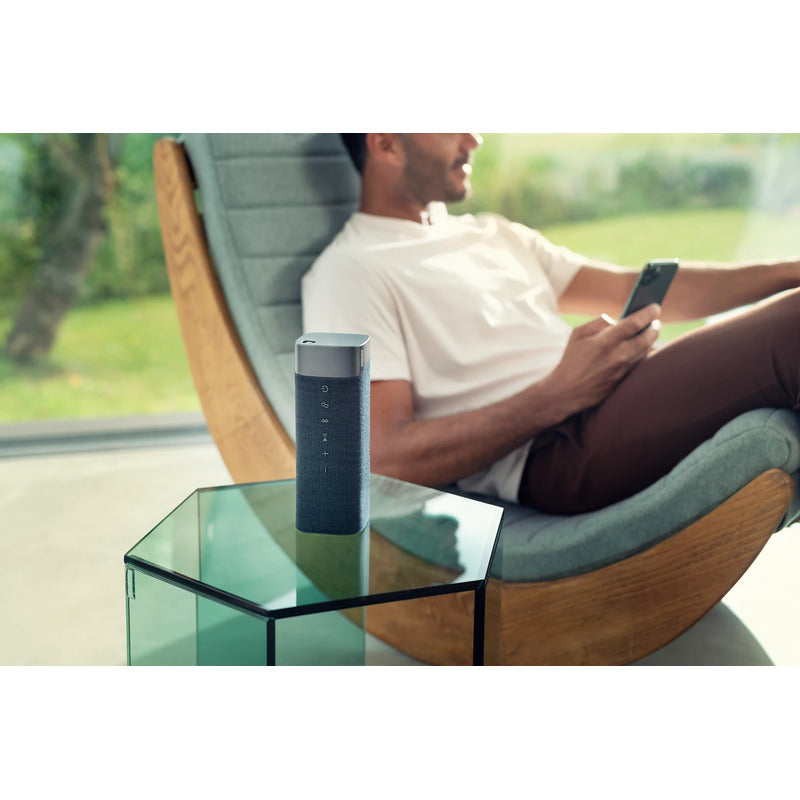 Kit Estéreo 2 Parlante Inalámbrico Philips Tas7505, 60w Ipx7 Negro