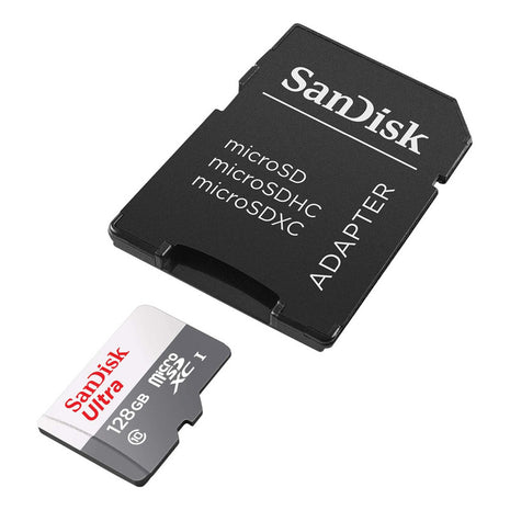 Tarjeta Micro Sdxc Sandisk Ultra 128gb, Uhs-i, C10, 100mb/s
