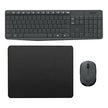 Combo Inalámbrico Logitech Mk235 + Pad Mouse Small (25x21cm)