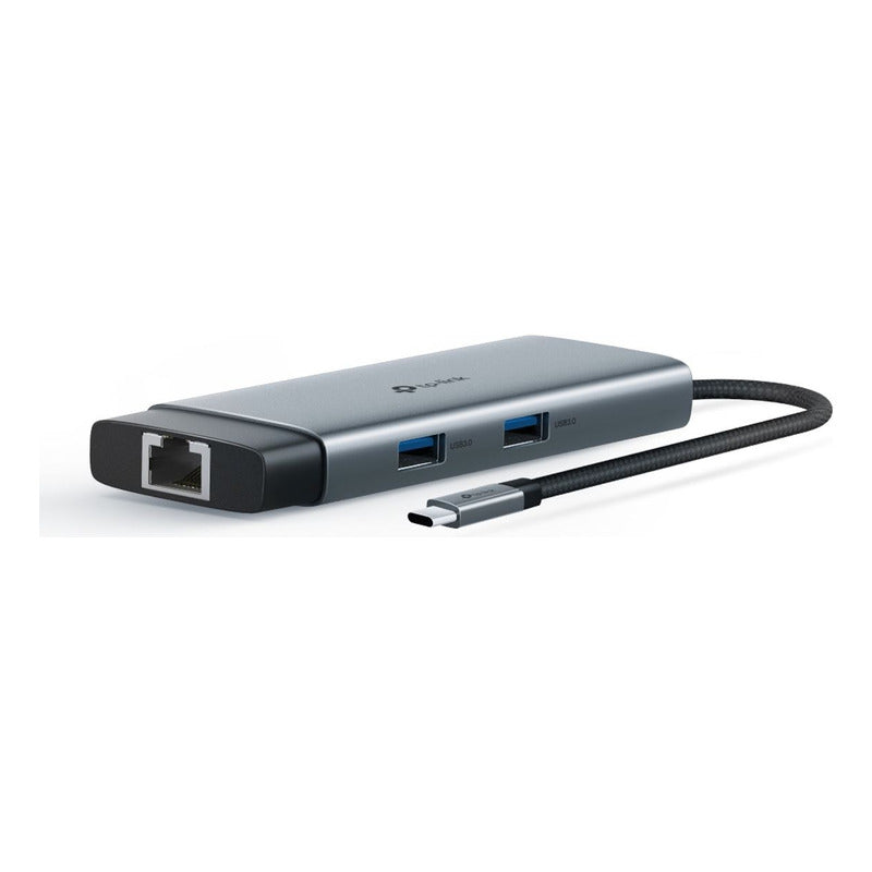 Hub Usb-c 6en1 Tp-link Uh6120c, Hdmi 4k, Rj45 Giga, Pd 100w