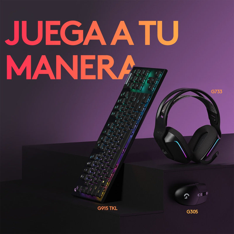 Mouse Gamer Inalámbrico Logitech G305 / 12000dpi - Negro Black