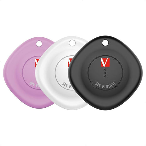 Localizador (3 Pack) Bluetooth Verbatim My Finder, Funciona con la Aplicación Find My de Apple