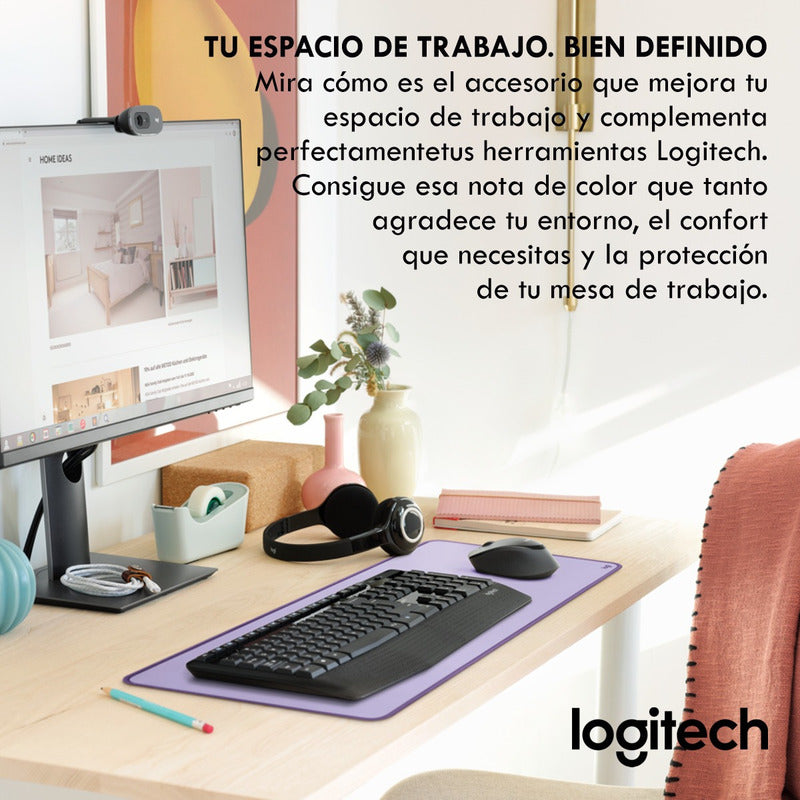 Alfombrilla De Escritorio Logitech Desk Mat Studio Series Lv