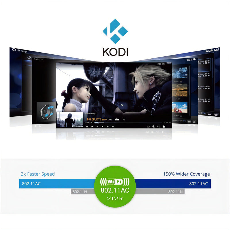 Android Tv Box Mygica Atv329x, Smart Tv, 4k Hdr, H.265, Kodi Color Negro