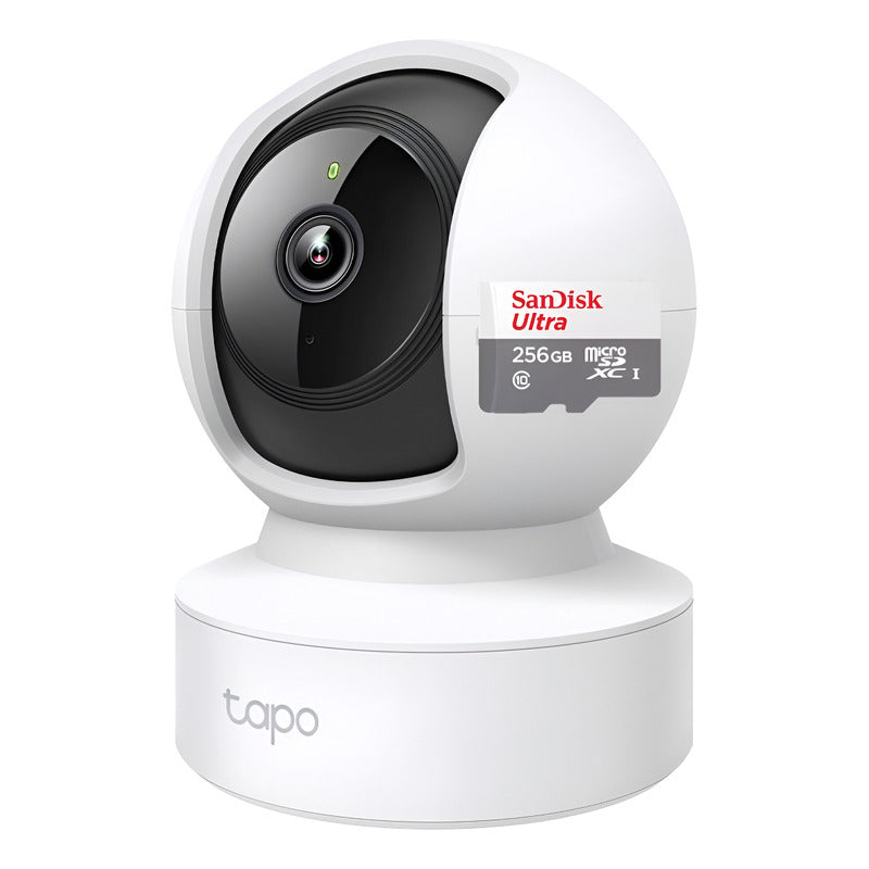 Cámara Wifi Lan Tp-link Tapo C202 Full Hd + Micro Sd 256gb