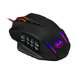 Mouse Gamer Redragon Impact M908 RGB Chroma 12400DPI 18 Botones Programables MMO MOBA Pesas Ajustables