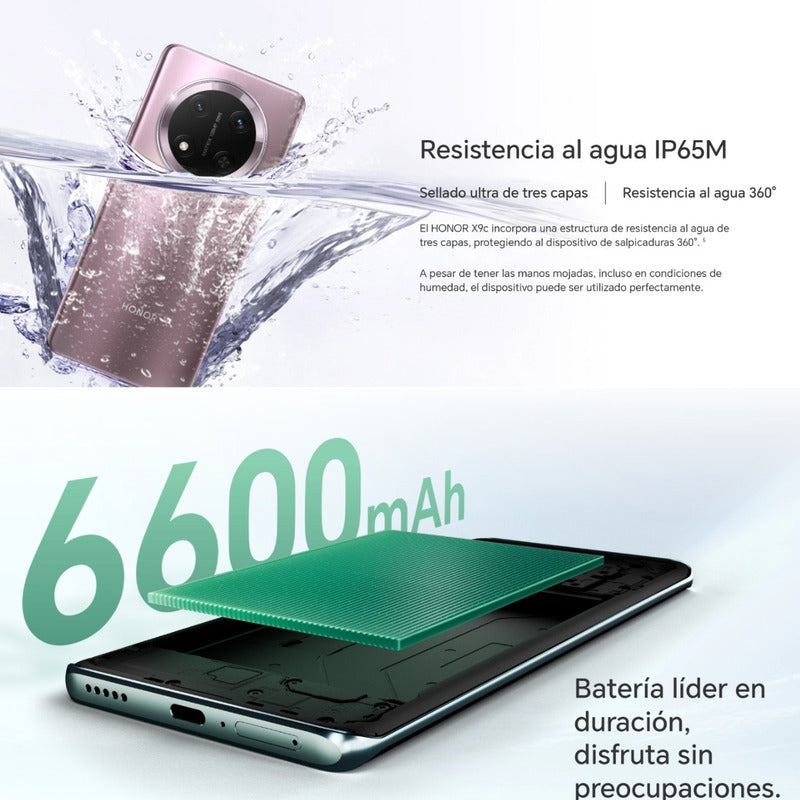 Celular Honor X9c Magic 7 Lite 5g Dual Sim 256gb/8gb, Morado