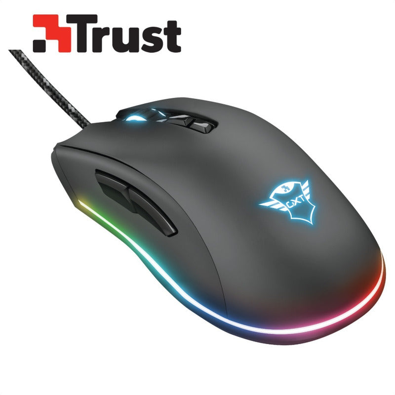 Mouse Gamer Profesional Trust Gxt 900 Qudos / Rgb / 15000dpi