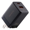 Cargador Rápido Compacto Adata Gan 35w 2en1 Usb-a/usb-c, Blk