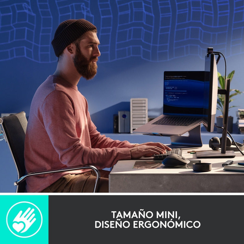 Teclado Recargable Avanzado, Logitech Mx Mechanical Mini