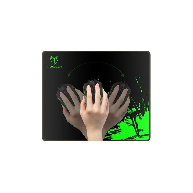 Mouse Pad Gamer T-dagger Lava ( M ) 360 X 300 X 3 Mm. Speed