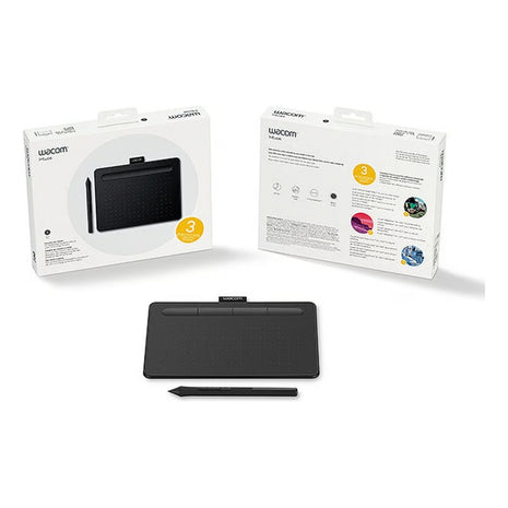 Tableta Gráfica Wacom Intuos CTL-4100 Small Lápiz 4K 4096 Niveles Presión 4 Botones USB PC Mac - Negro
