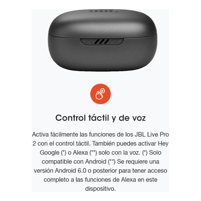 Audífonos Inalámbricos Jbl Live Pro 2 Tws / Bluetooth, Blk