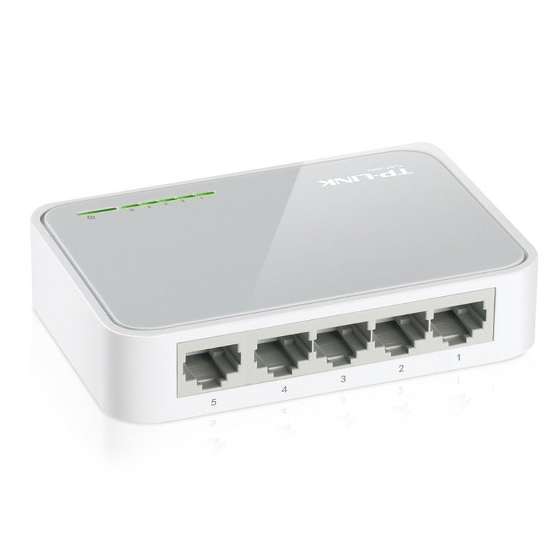 Switch De Escritorio De 5 Puertos 10/100, Tp-link Tl-sf1005d
