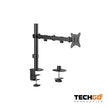 Soporte De Escritorio Para Monitor 17~32, Techgo Spm-1103 Negro