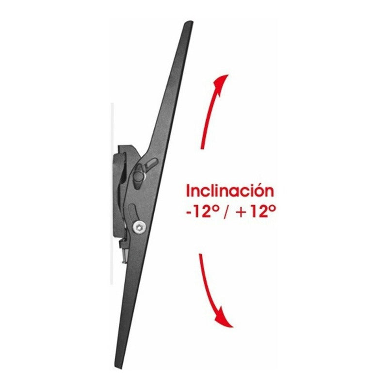 Soporte Pared Fijo Inclina Tv 32''»55''/40kg Techgo Spf-4402 Negro