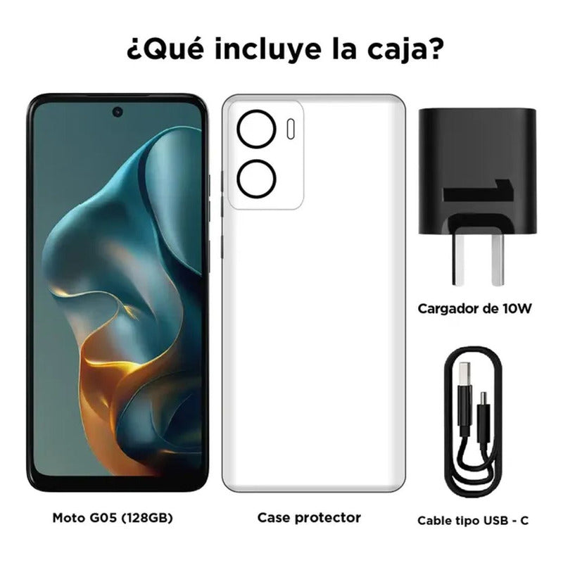 Celular Motorola Moto G05 Dual Sim, 128gb/4gb, 6.7'', Verde