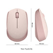 Mouse Inalámbrico Logitech M170 Receptor USB 2.4GHz Batería 12 Meses Diseño Portátil Ambidiestro - Rosa