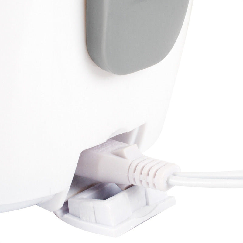Lonchera Eléctrica Kalley Porta Comida 1.1lt, Garantía 1 Año Blanco/gris