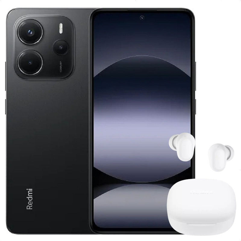 Celular Xiaomi Redmi Note 14 256gb/8gb Blk + Buds 6 Play