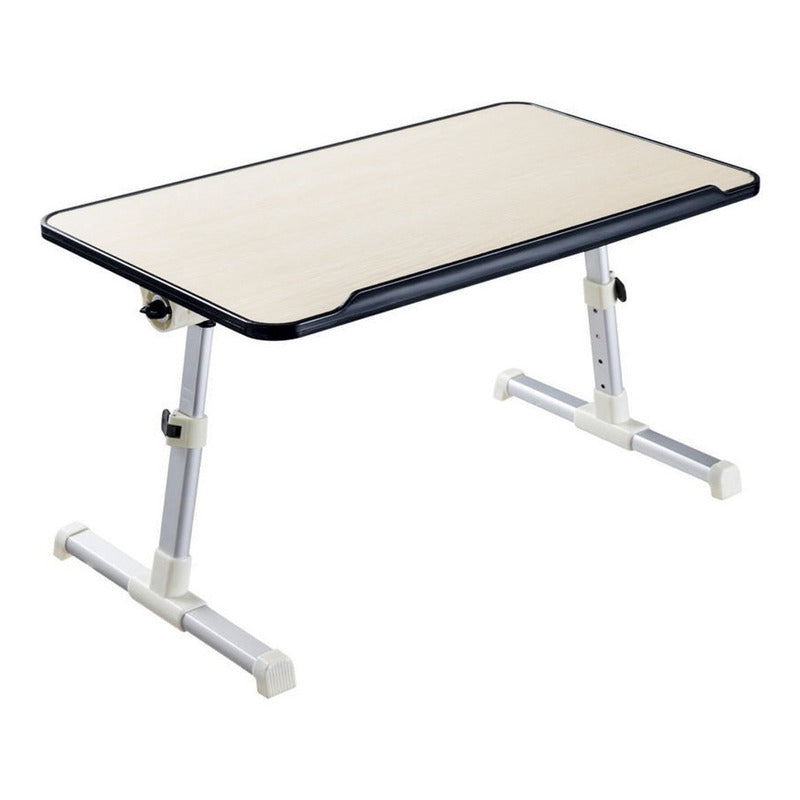 Base / Mesa Para Portátil Jd Bl-01, Funcional Y Ergonómica Beige