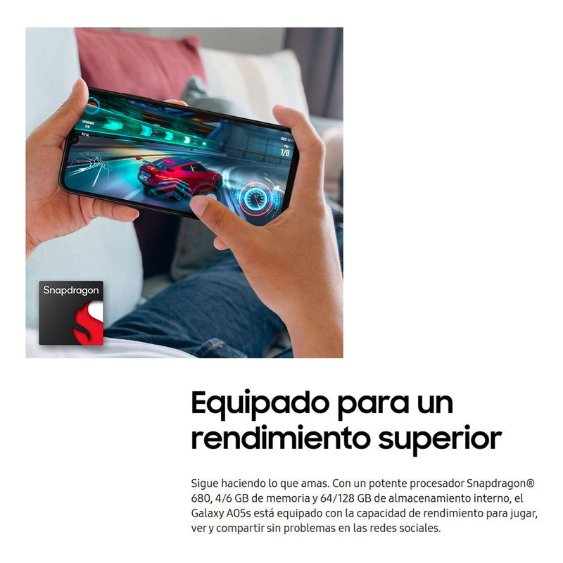 Celular Samsung Galaxy A05 64gb/4gb Negro + Buds 6 Play