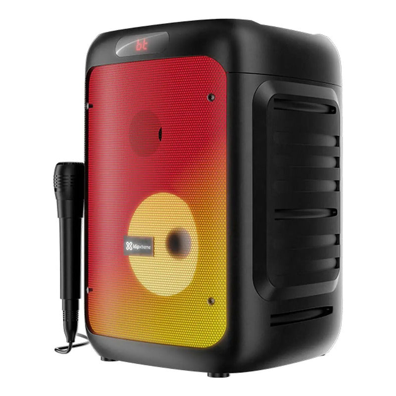 Parlante Luces Led Klip Xtreme Boomfire X Micrófono 100w Rms