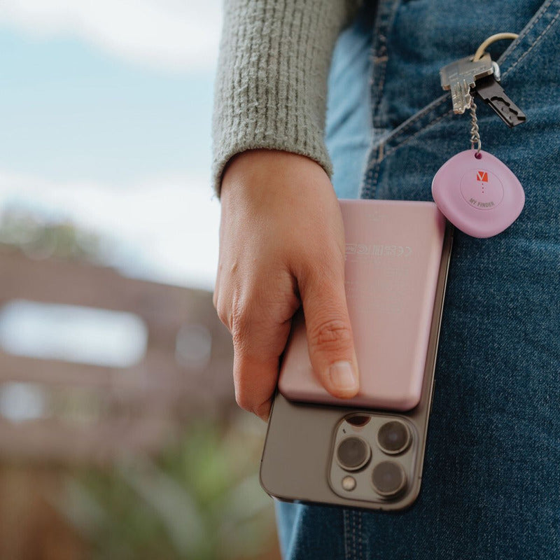 Localizador (3 Pack) Bluetooth Verbatim My Finder, Funciona con la Aplicación Find My de Apple