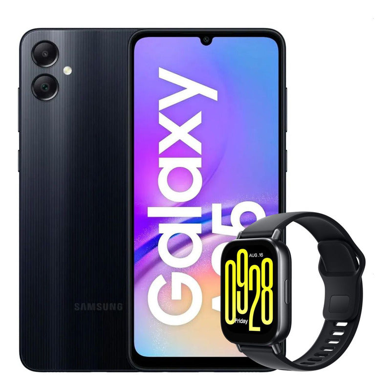 Celular Samsung Galaxy A05 64gb/4gb Negro + Watch 5 Active