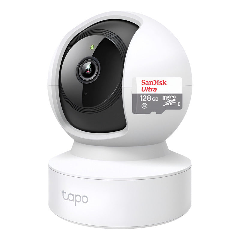 Cámara Wifi Lan Tp-link Tapo C202 Full Hd + Micro Sd 128gb