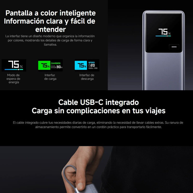 Xiaomi 165w Power Bank 10000mah, Carga Ultrarrápida Usb-c