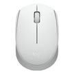 Mouse Inalámbrico Logitech M170 Receptor USB 2.4GHz Batería 12 Meses Diseño Portátil Ambidiestro - Blanco