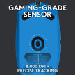 Mouse Gamer Logitech G203 Lightsync Rgb / 8000dpi - Azul