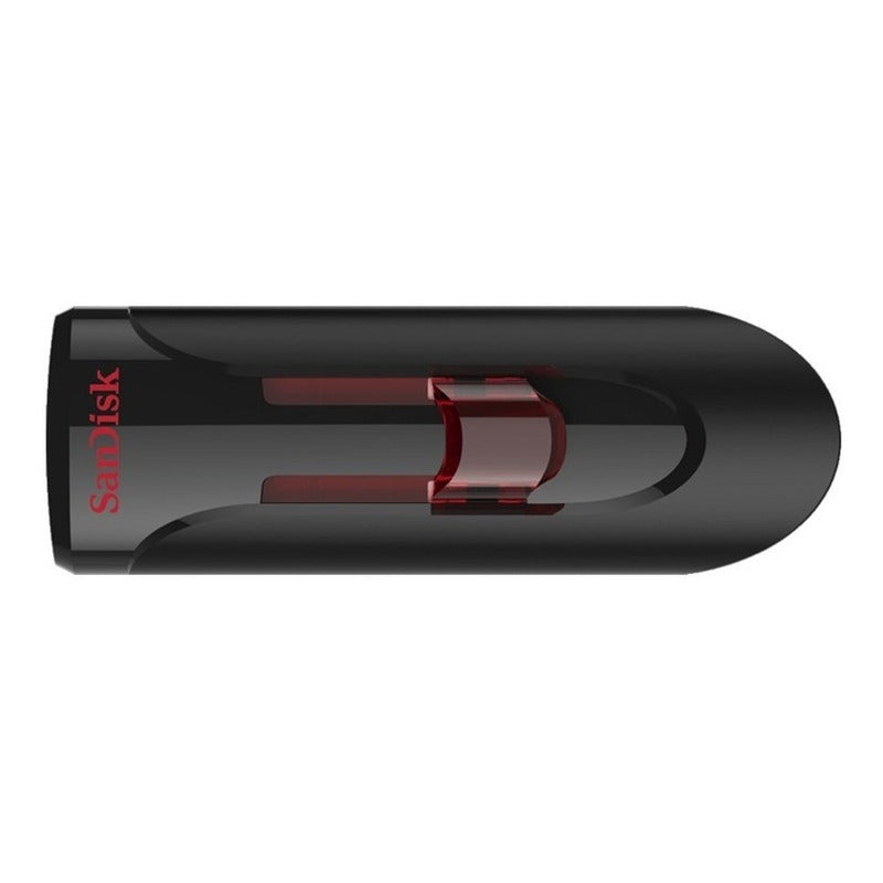 Memoria Flash USB 3.0 de 64GB SanDisk Cruzer Glide con Diseño Retráctil