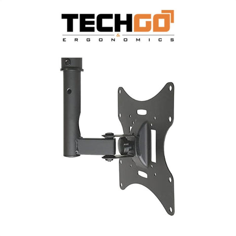 Soporte De Techo Inclina Tv 23''»55''/30kg, Techgo Spt-2202 Negro