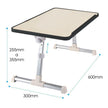 Base / Mesa Para Portátil Jd Bl-01, Funcional Y Ergonómica Beige