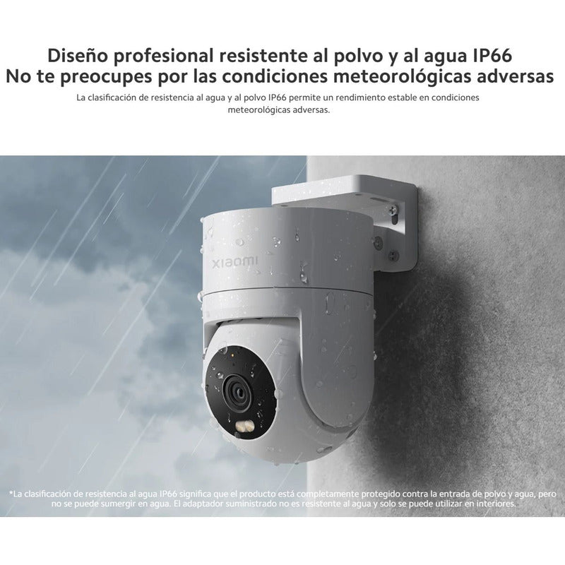 Xiaomi Cw300, Cámara Seguridad Exterior 4mp + Micro Sd 128gb