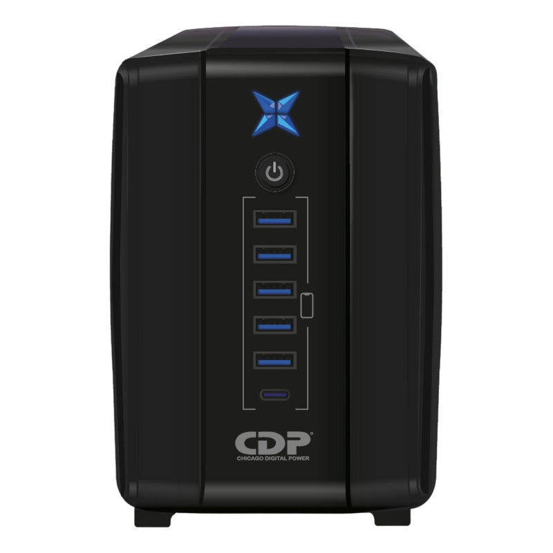 Ups Chicago Digital R-series R-upr 1008 1000va 120v 1000va/500w