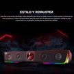 Barra de Sonido Gamer Redragon GS570 Darknets RGB, Bluetooth y 3.5mm