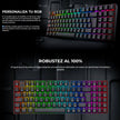 Teclado Gamer Redragon Ziggs K669-rgb 94 Teclas, Sw Red, Esp