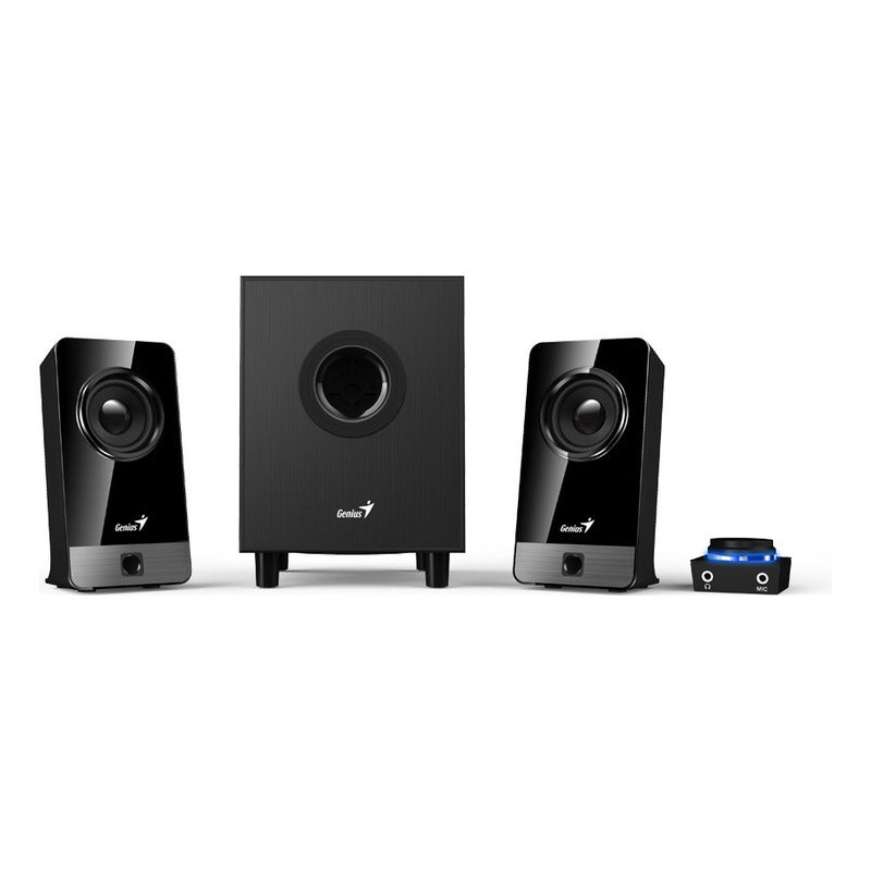 Parlantes Genius Sw-2.1 300x Con Subwoofer 10w 3.5mm Nnet Gn