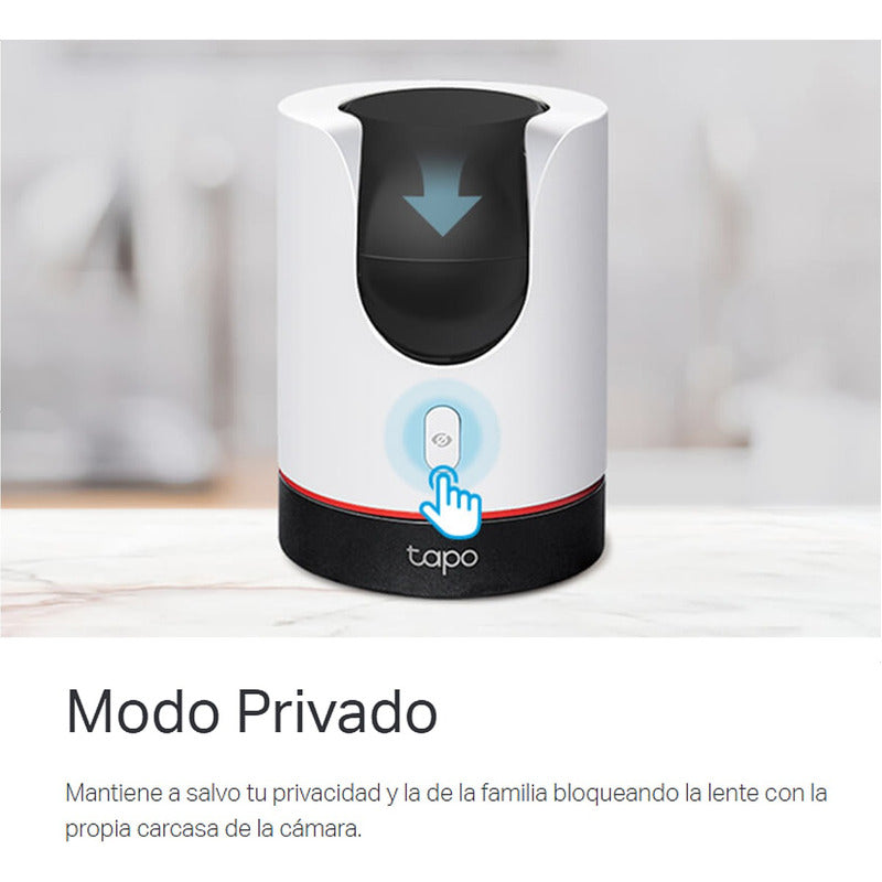 Tp-link, Cámara Ip Wifi Robótica, Tapo C225 + Microsd 256 Gb