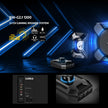 Parlante Gamer 2.1 Gx Genius Sw-g2.1 1200 / 36w Rms Led Azul Negro