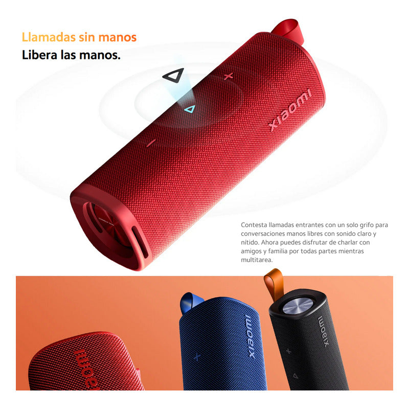 Xiaomi Sound Outdoor, Parlante Bt Portátil 30w Ip67 Tws, Blu