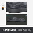 Teclado Ergonómico Dividido Logitech ERGO K860, Inalámbrico Bluetooth