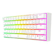 Teclado Mecánico Gamer Redragon 60% Dragonborn K630w-rgb Color Del Teclado Blanco Idioma Inglés Us